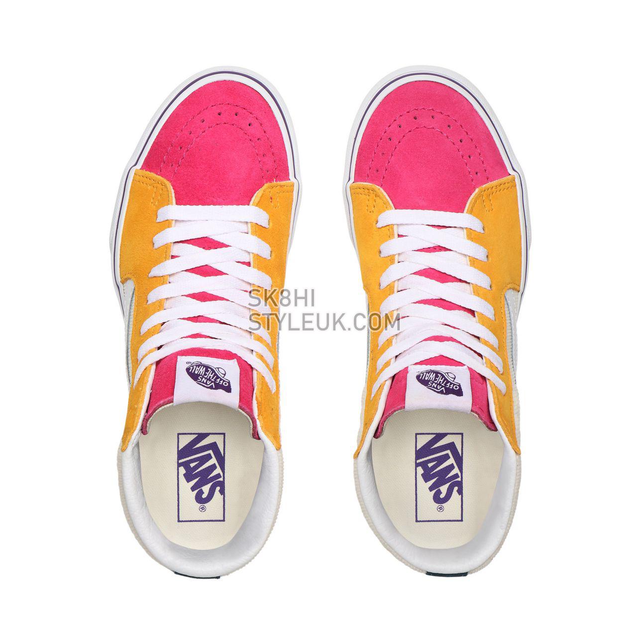 Vans Mini Cord Sk8-Hi Platform 2.0 Multicolour Classic Womens - (Mini Cord) Multi/True White VN0A3TKNWVY Shoes