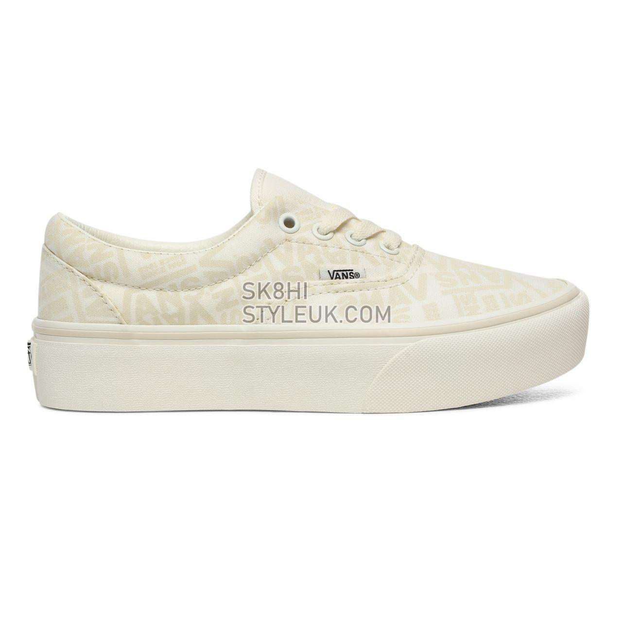 Vans 66 Era Platform White Classic Womens - (Vans 66) Marshmallow VN0A3WLUXA0 Shoes