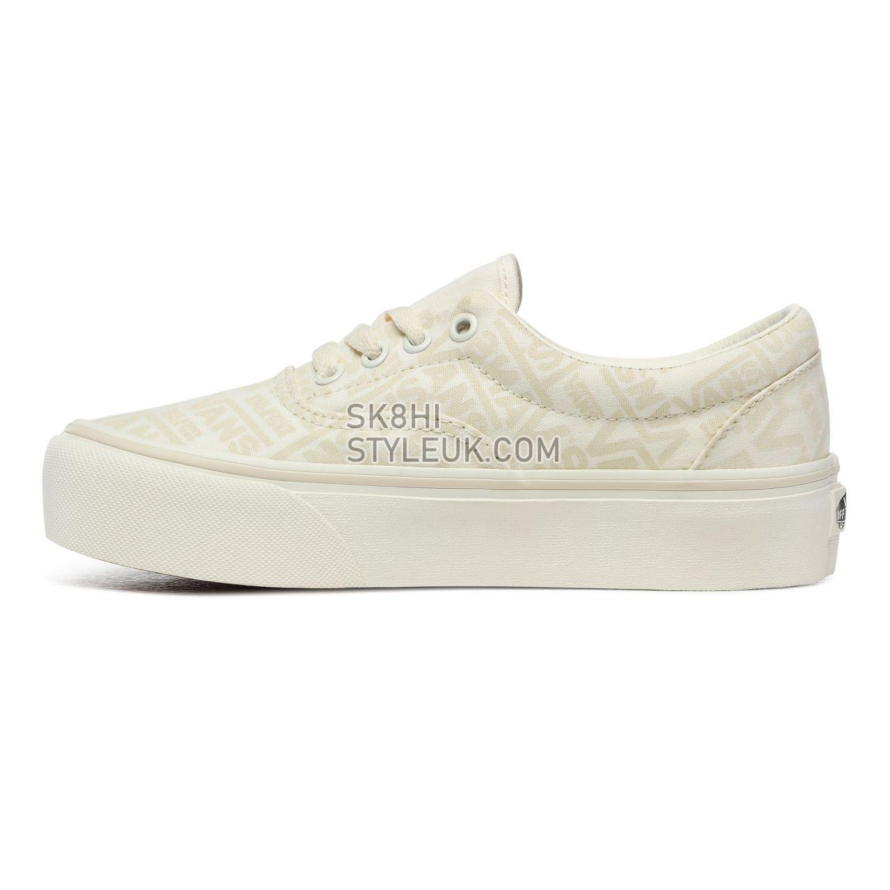 Vans 66 Era Platform White Classic Womens - (Vans 66) Marshmallow VN0A3WLUXA0 Shoes