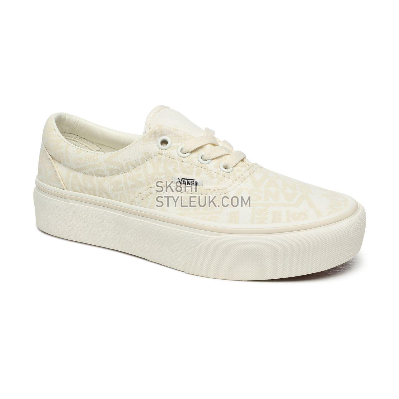 Vans 66 Era Platform White Classic Womens - (Vans 66) Marshmallow VN0A3WLUXA0 Shoes