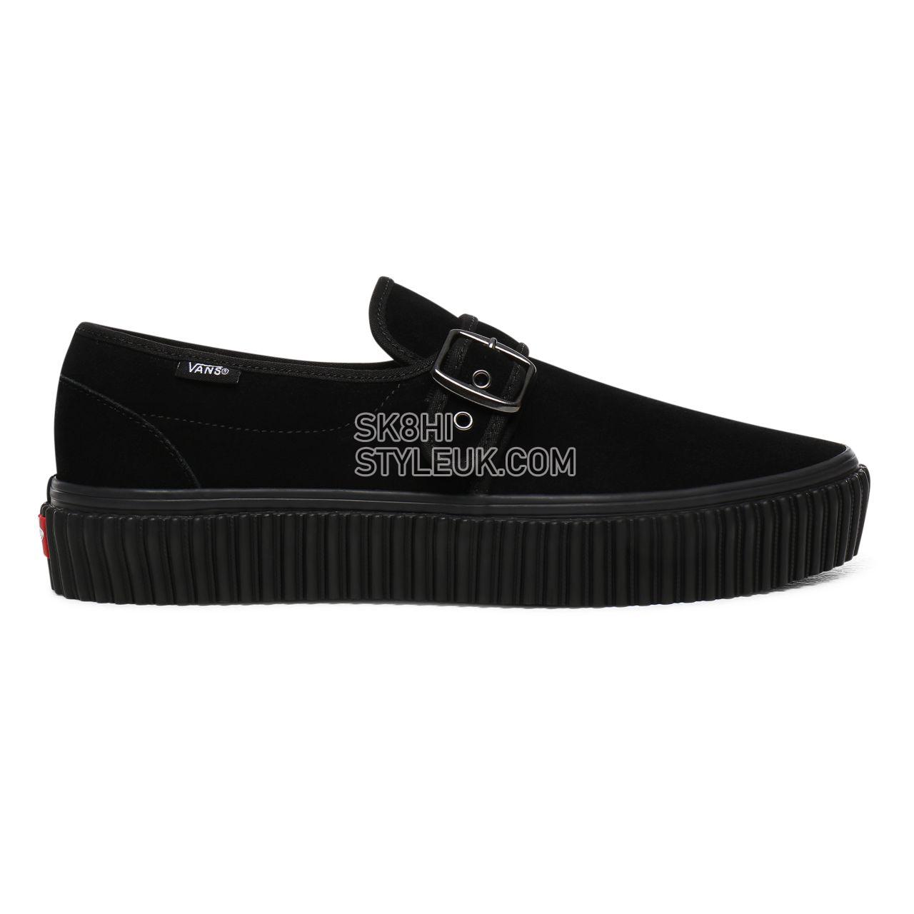 Vans Style 47 Creeper Black Classic Womens - Black/Black VN0A4U1BBKA Shoes