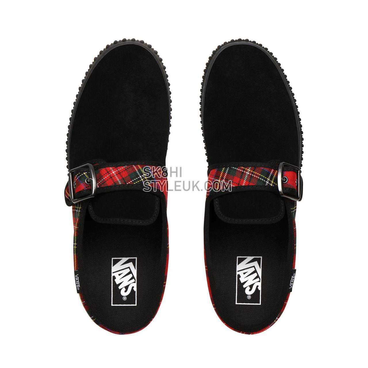 Vans Style 47 Creeper Black Classic Womens - Tartan/Black VN0A4U1BXQ6 Shoes