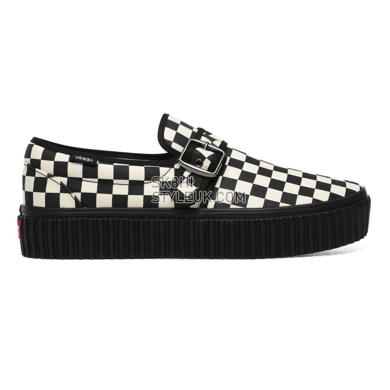 Vans Style 47 Creeper Black Classic Womens - Black/Classic White VN0A4U1BTYQ Shoes