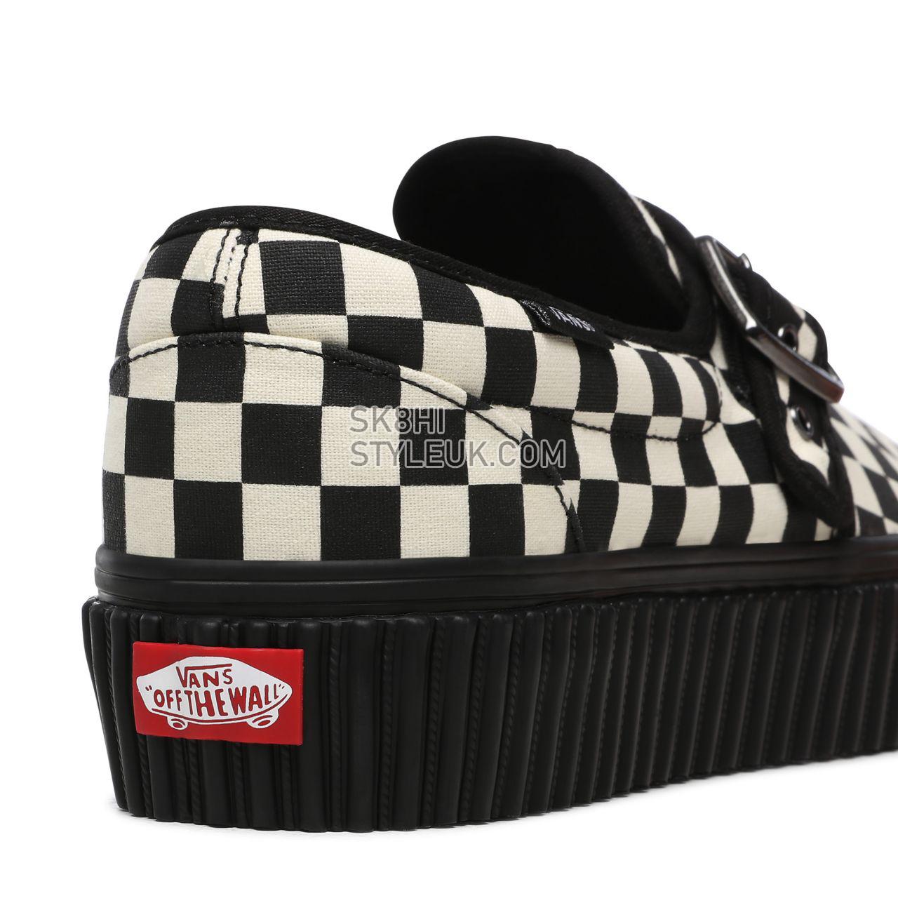 Vans Style 47 Creeper Black Classic Womens - Black/Classic White VN0A4U1BTYQ Shoes