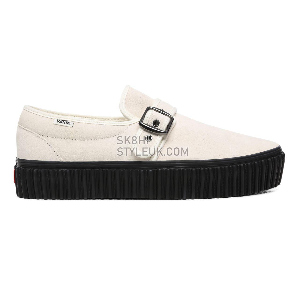 Vans Style 47 Creeper Black Classic Womens - Marshmallow/Black VN0A4U1BKIG Shoes