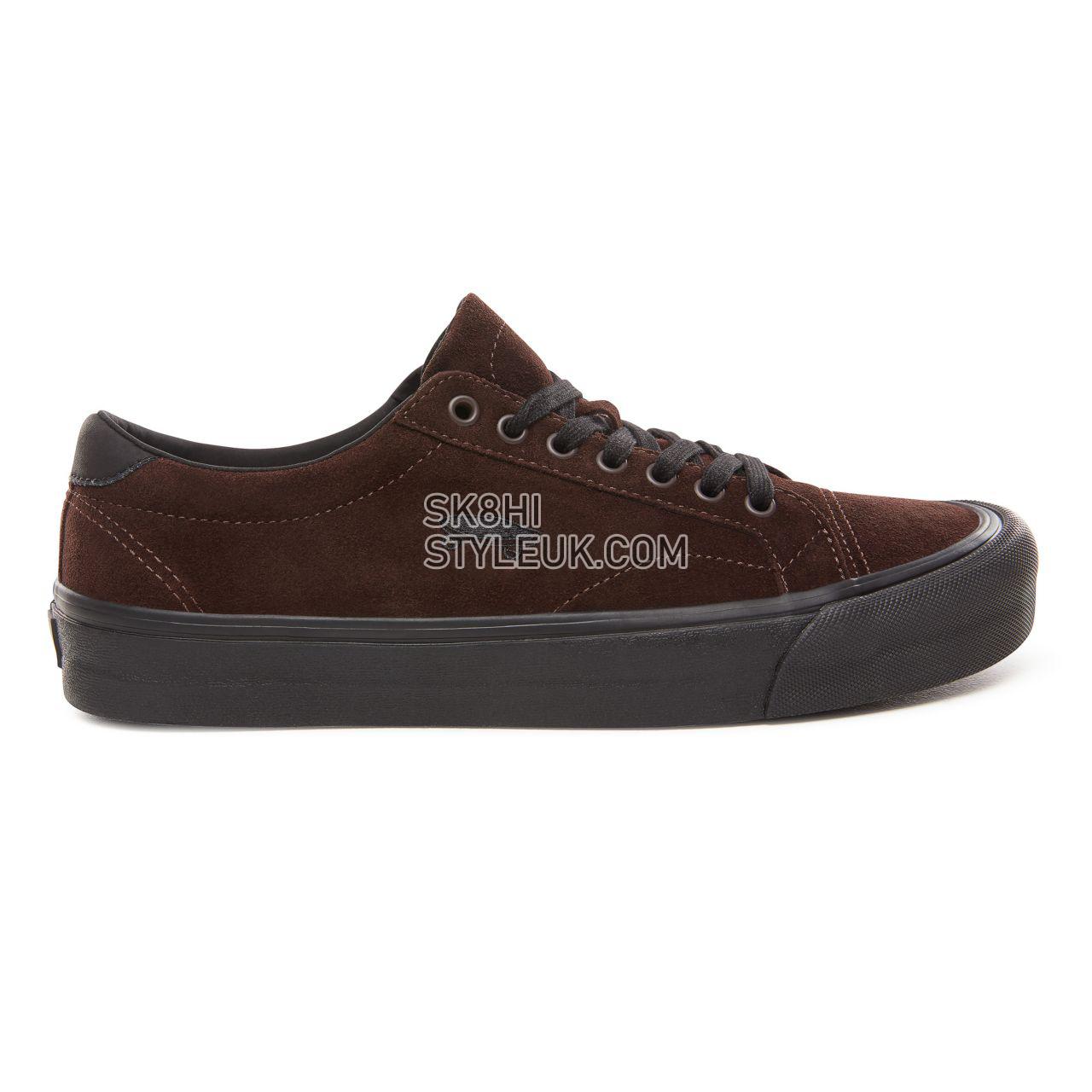 Vans Suede Court Icon Classic Mens Womens - (Suede) Demitasse/Black VN0A3JF2UM8 Shoes