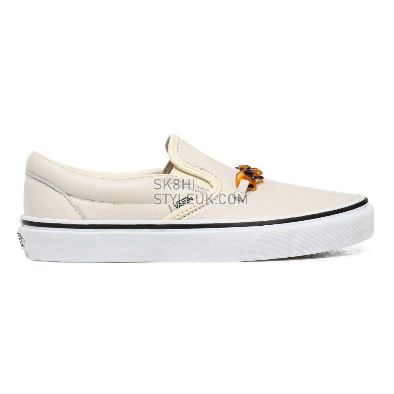 Vans Tort Classic Slip-On White Classic Womens - (Tort) Classic White/True White VN0A4U38WO1 Shoes