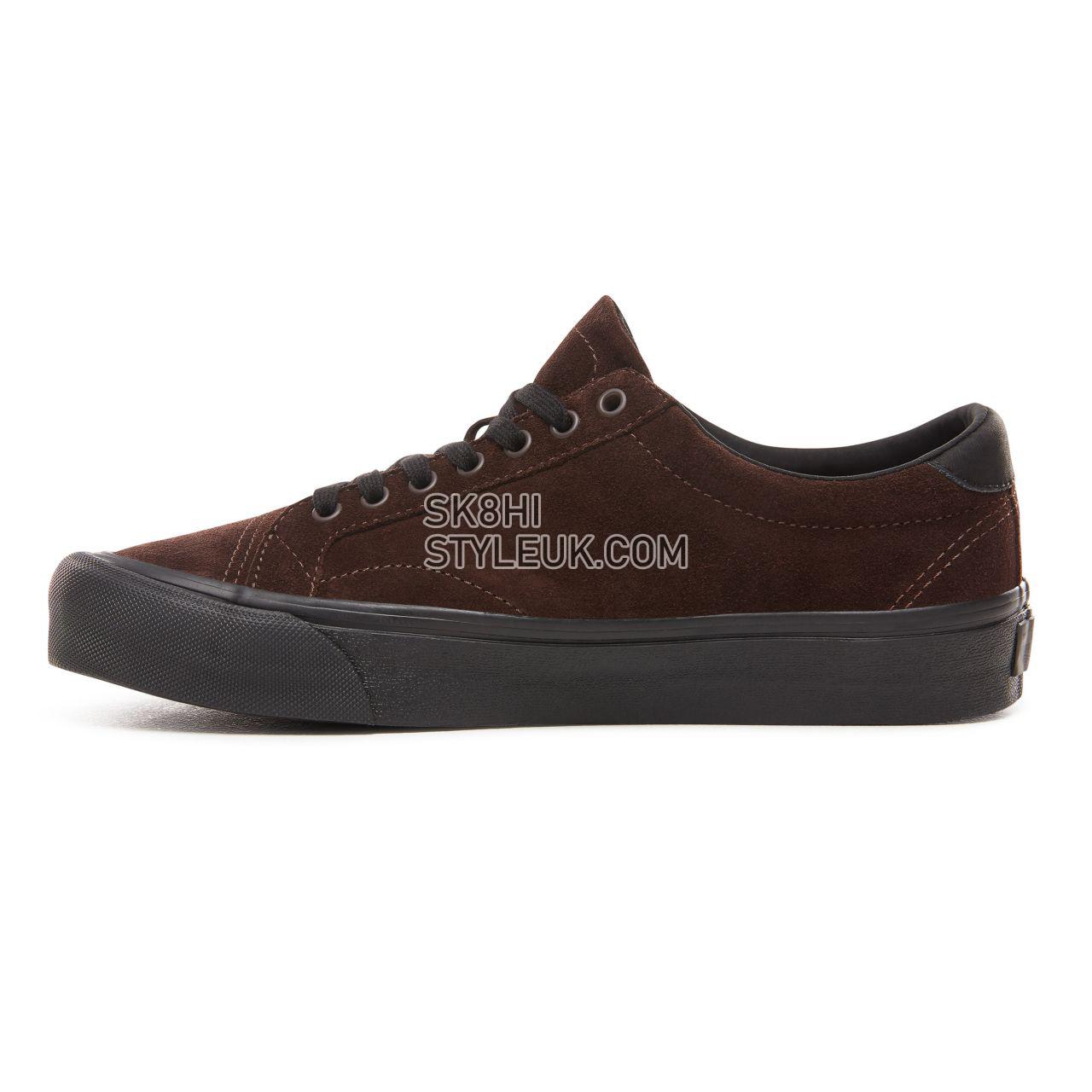 Vans Suede Court Icon Classic Mens Womens - (Suede) Demitasse/Black VN0A3JF2UM8 Shoes