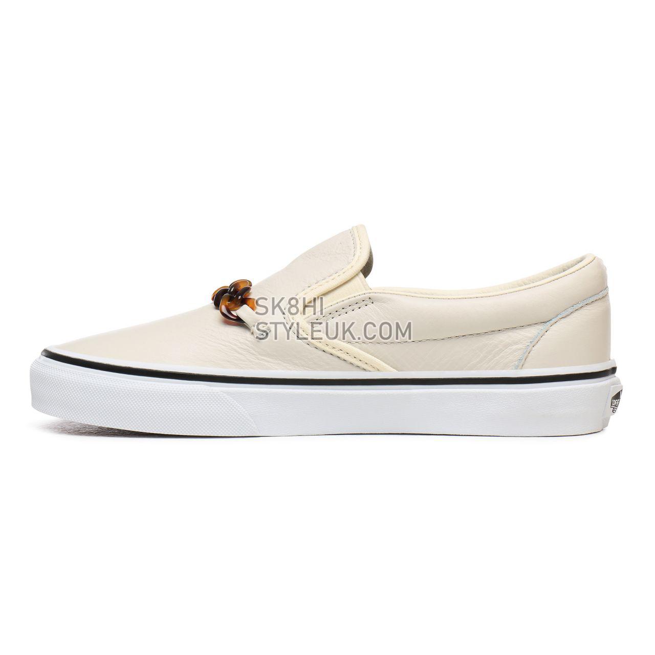 Vans Tort Classic Slip-On White Classic Womens - (Tort) Classic White/True White VN0A4U38WO1 Shoes