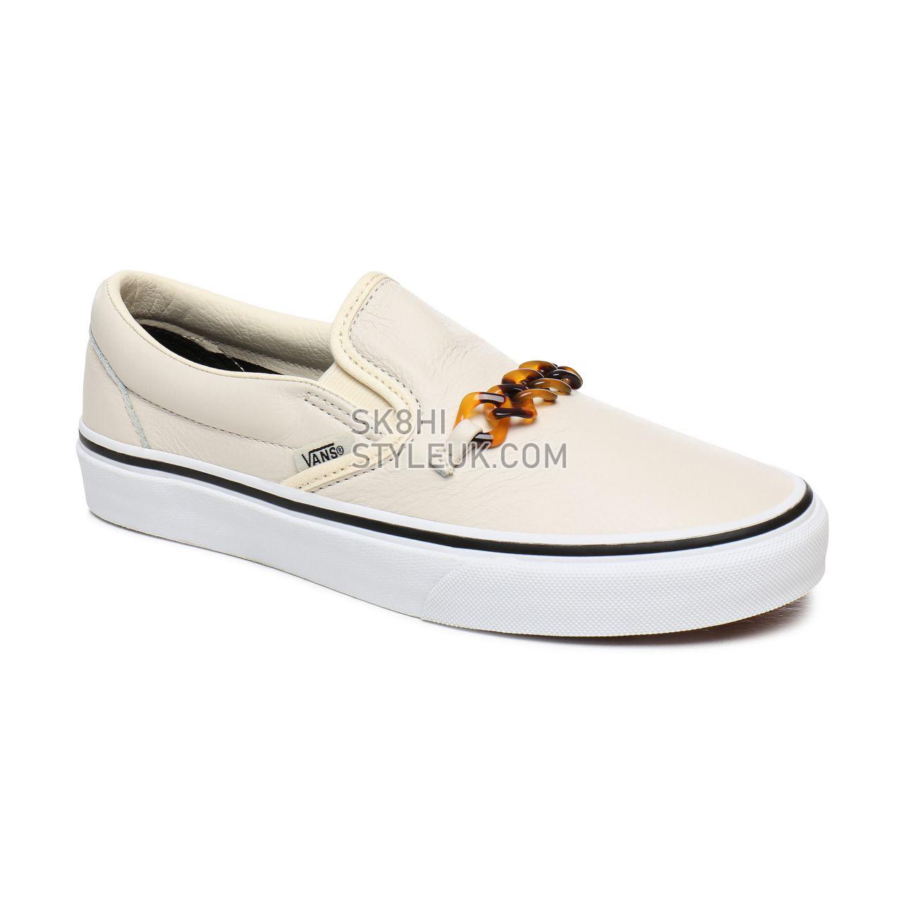 Vans Tort Classic Slip-On White Classic Womens - (Tort) Classic White/True White VN0A4U38WO1 Shoes