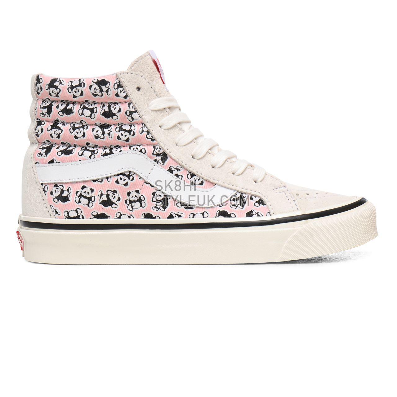 Vans Anaheim Factory Sk8-Hi 38 DX Pink Classic Womens - (Anaheim Factory) Og Pandas/Og White/Og Pink VN0A38GFXHJ Shoes