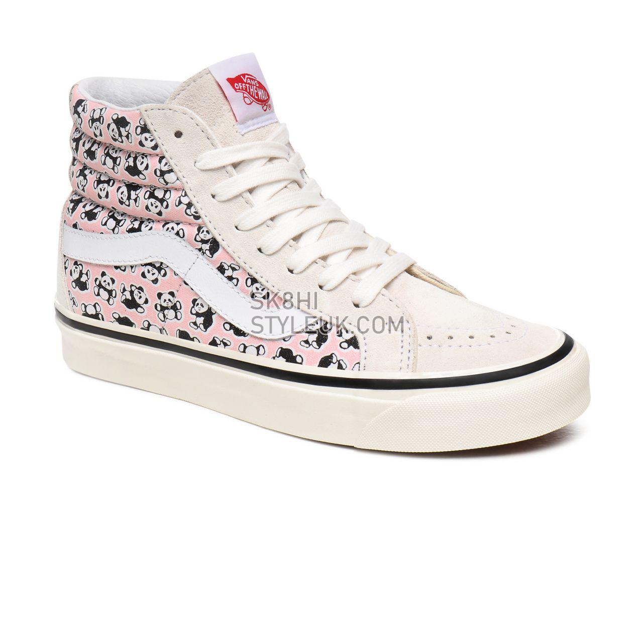 Vans Anaheim Factory Sk8-Hi 38 DX Pink Classic Womens - (Anaheim Factory) Og Pandas/Og White/Og Pink VN0A38GFXHJ Shoes