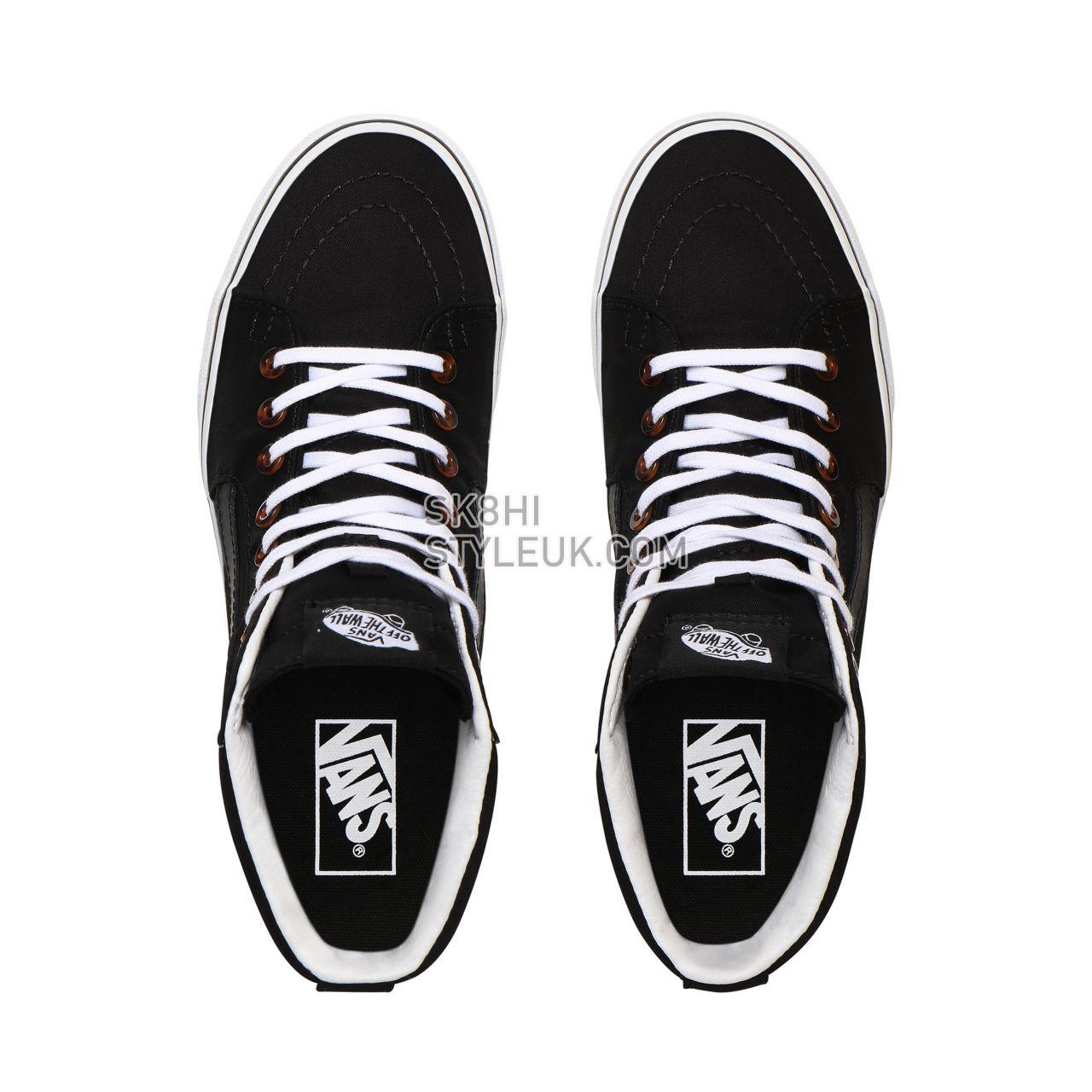 Vans Tort Sk8-Hi Black Classic Womens - (Tort) Black/True White VN0A4U3CWVI Shoes